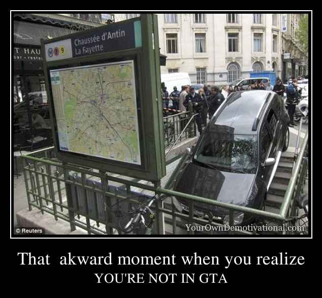 That  akward moment when you realize